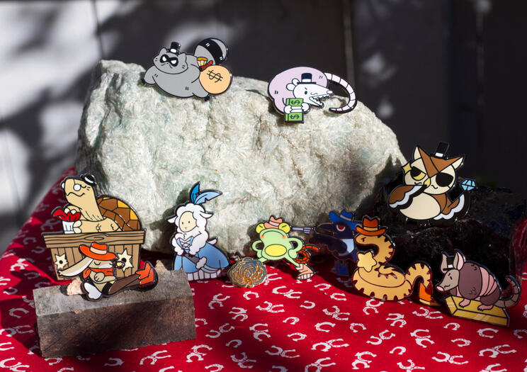 Yeehaw Critters Pin Set