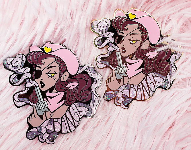 BANG! Enamel Pin
