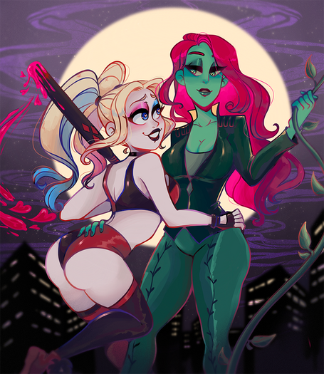 Harley and Ivy Paint The Town