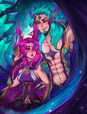 Star Guardian Xayah &amp; Rakan