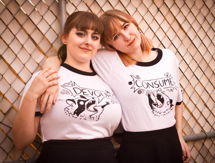 DEVOUR CONSUME Tshirts