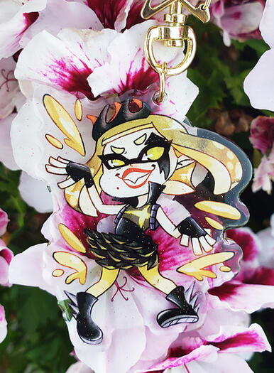 Pearl Acrylic Charm - Splatoon 2